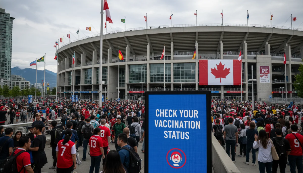 Vaccination et vigilance avant la foule mondiale à Vancouver