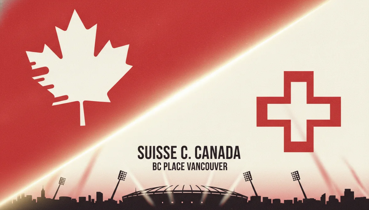 Canadien-Suisse : le duel du Groupe B qui change tout