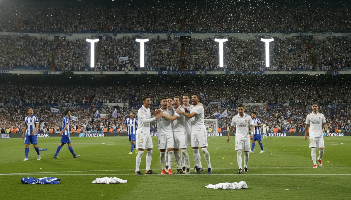 Soirée éclatante du Real au Bernabéu